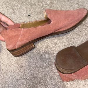 Lucky brand suede shoes